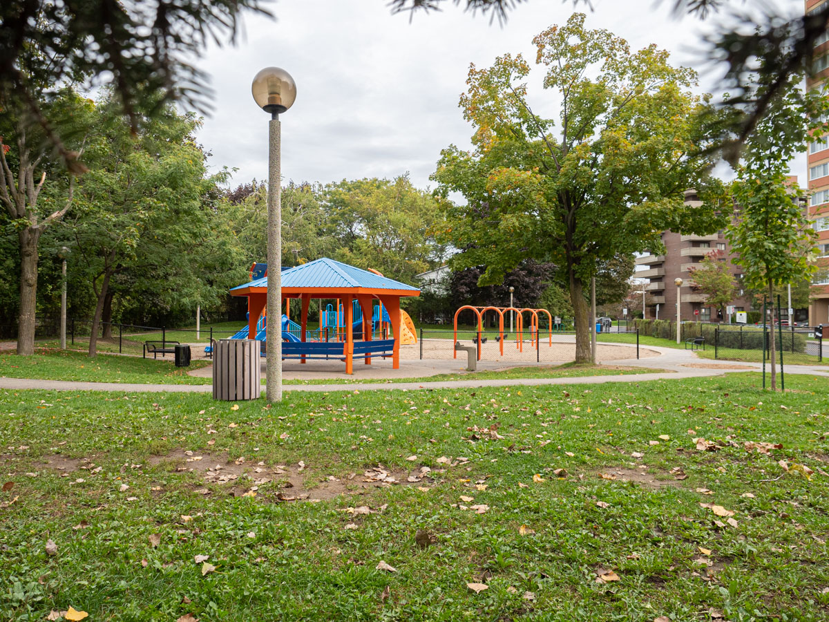 Play area at Donald Fletcher Park