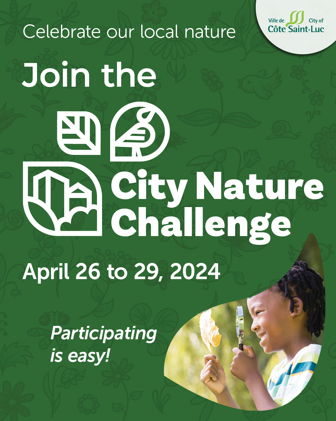 Join the 2024 City Nature Challenge